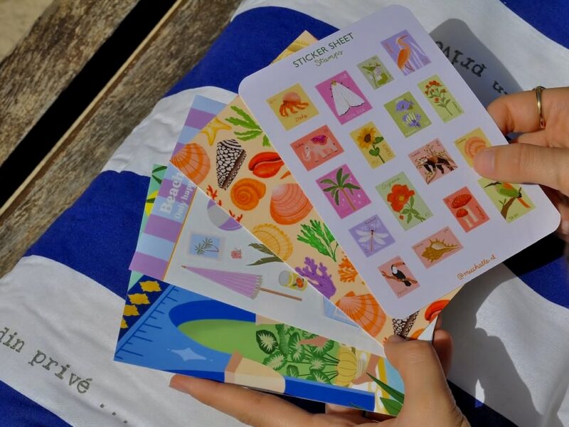 Panier surprise stickers - Florence Papeterie