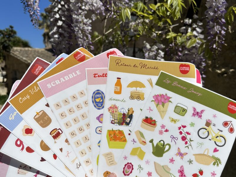 Lots de stickers - Florence Papeterie